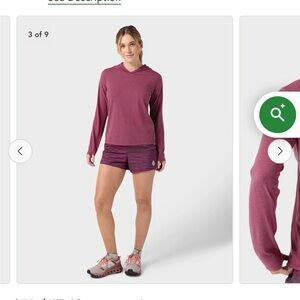 Women's Stio divide hooded Pullover